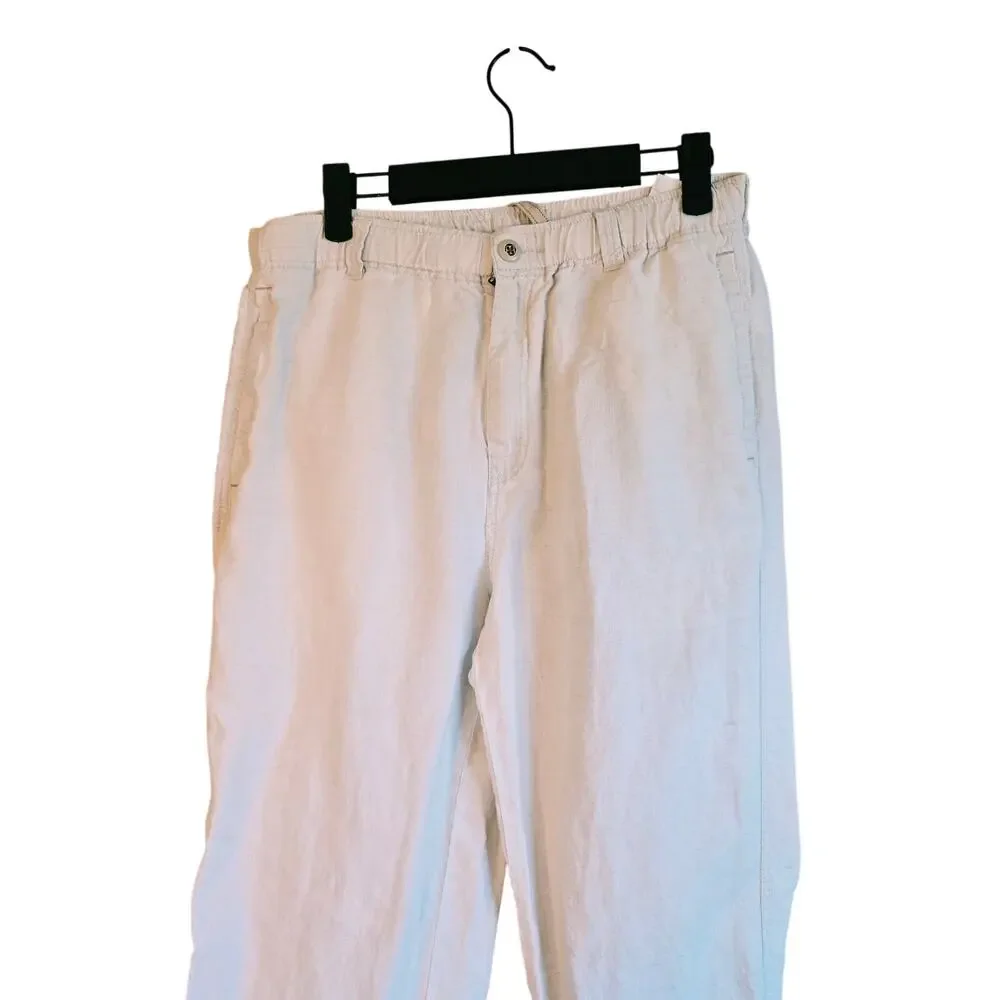 Copied - Tommy Bahama relaxed linen pants size mens small